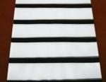 A4 A3 PVC coated overlay with HI-CO/ LO-CO magnetic stripe 0.10mm for Magnetic