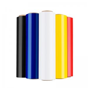 China Multicolor Lightweight Shrink Film Roll , Moistureproof PE Stretch Wrap wholesale