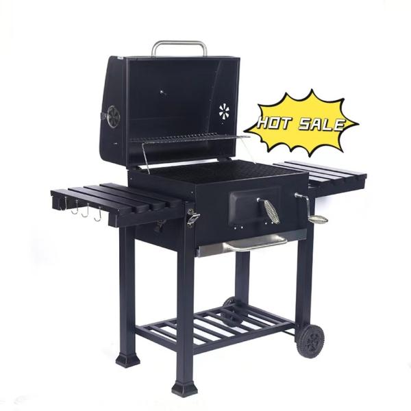36.5*48.5cm Side Shelf Charcoal Grill Mesh for Multifunctional Stainless Steel