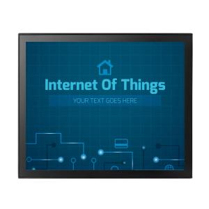 China Anti Glare 17 Inch Open Frame Monitor , Capacitive Industrial Touch Screen Monitor wholesale