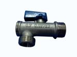 Bathroom Three Way Plumbing Valves , Globe Angle Valve Fro Oil
