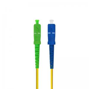 China 3meters 3.0mm Simplex Fiber Optic Patch Cord G652D SC UPC APC wholesale