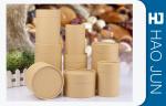 Professional Printed Cardboard Tubes Coating Paper With Red Silk Print