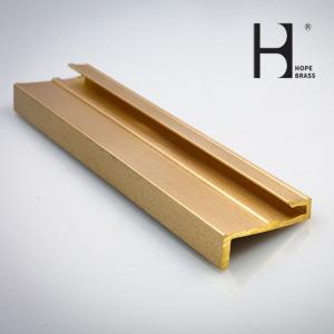 China Copper Alloy Extrusion Profile Special shape brass profiles wholesale