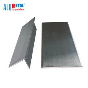 China 0.3mm Copper Metal Composite Panel For Facade 800mm*2440mm wholesale