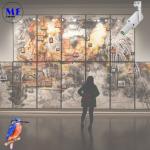 High CRI LED Shapeable Magnetic Track Spot Light For Museum Artwork Art Gallery