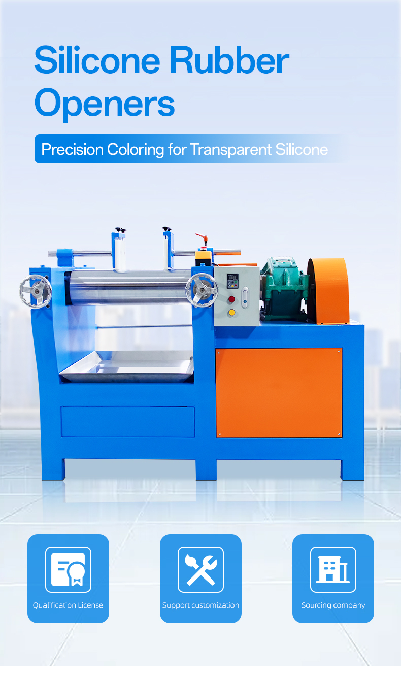 7 Inch Silicone Milling Machine Rubber Internal Mixer Machine for Solid Raw Material