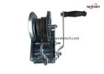 Small Boat Towing 2 Speed Manual Hand Winch Hand Crank Winch With Cable /