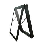 Rainproof Top Hung 2x2 Awning Window Aluminum For Casement