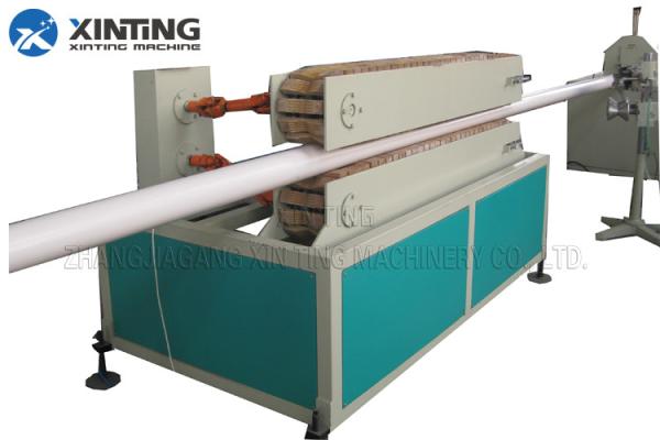 Water Supply PVC Pipe Production Line Double Screw Extruder AC Frequency Control