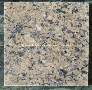 China India Gold Diamond Granite Tiles, Natural Yellow Brown Granite Tiles wholesale