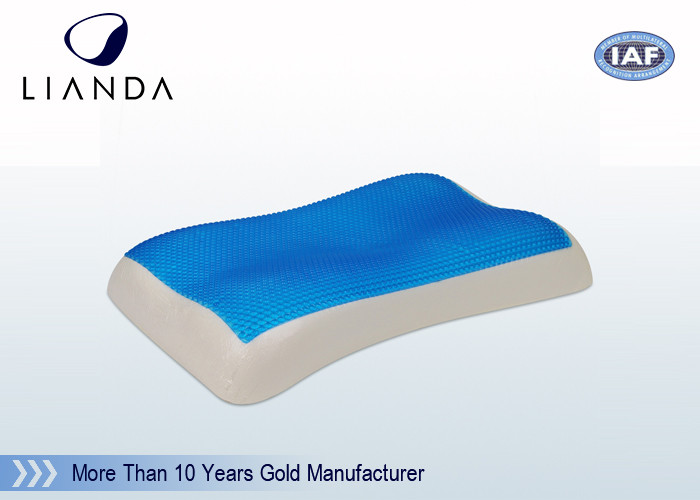 Fire Retardant Memory Foam Hydraluxe Cooling GelPillow Microfiber Fabric Outer Cover