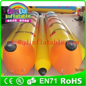 China New style inflatable banana boat inflatable fly banana boat for sale wholesale