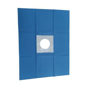 China Newest Design Disposable Surgical Fenestrated Drapes With Fenestrated wholesale