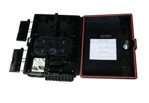 China Wall / Pole Mounting FTTH Fiber Optic Terminal Box SC Simplex Adapter IP65 Outdoor wholesale