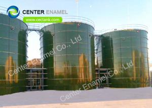 China 6.0 Mohs Hardness Glass Fused To Steel Wastewater Treatment Tanks For Landfill Leachate Storage wholesale