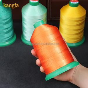 China 240 Colours Tex90 Heavy Duty Tan Nylon Thread Size 90 250 D for Leather Jeans Weaving wholesale