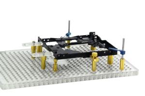 China Golden Color Aluminum VMM CMM Fixture Kits For Vision Measurement Machine wholesale