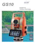 GS10 Geoallen Robotic Total Station 1000m Prismless