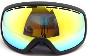 China Ladies Adult Ski Goggles For Glasses Wearers TPU Frameless Flexible Customized Color wholesale