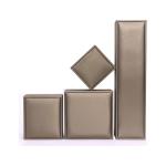 Paperboard Leather luxury necklace gift box Custom Packaging Box