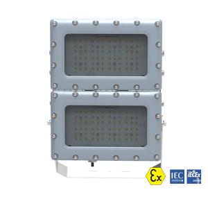 China Two Luminaires Assembly​ LED Explosion Proof Flood Light 240W Tank Series wholesale