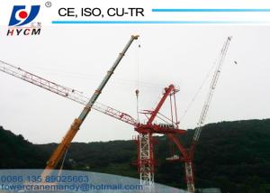 China QTD5523 Tower Crane Climbing Cage 12ton Weight 55m Lifting Arm Construction Crane Machine wholesale