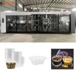 120mm Depth Plastic Bowl Making Machine Vacuum Forming Packaging 720mm Length