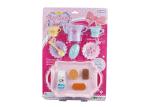 15 Pcs Plastic Cookies Tea Set Children's Play Toys W / Spoons Cups Big Plate