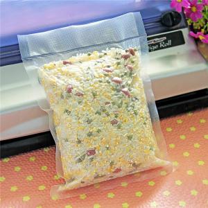 China Grip Seal Plastic Bags For Frozen Food Seed Corn / Vacuum Packaging Bag Rice Packaging wholesale