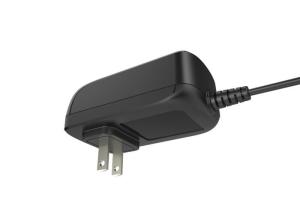 China 2 US Plug AC DC Power Adapter , 24W 12 - 24 Volt Power Adapter wholesale
