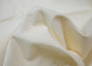 China Natural Antibacterial Organic Cotton Canvas For Clothes 145 GSM Weight wholesale