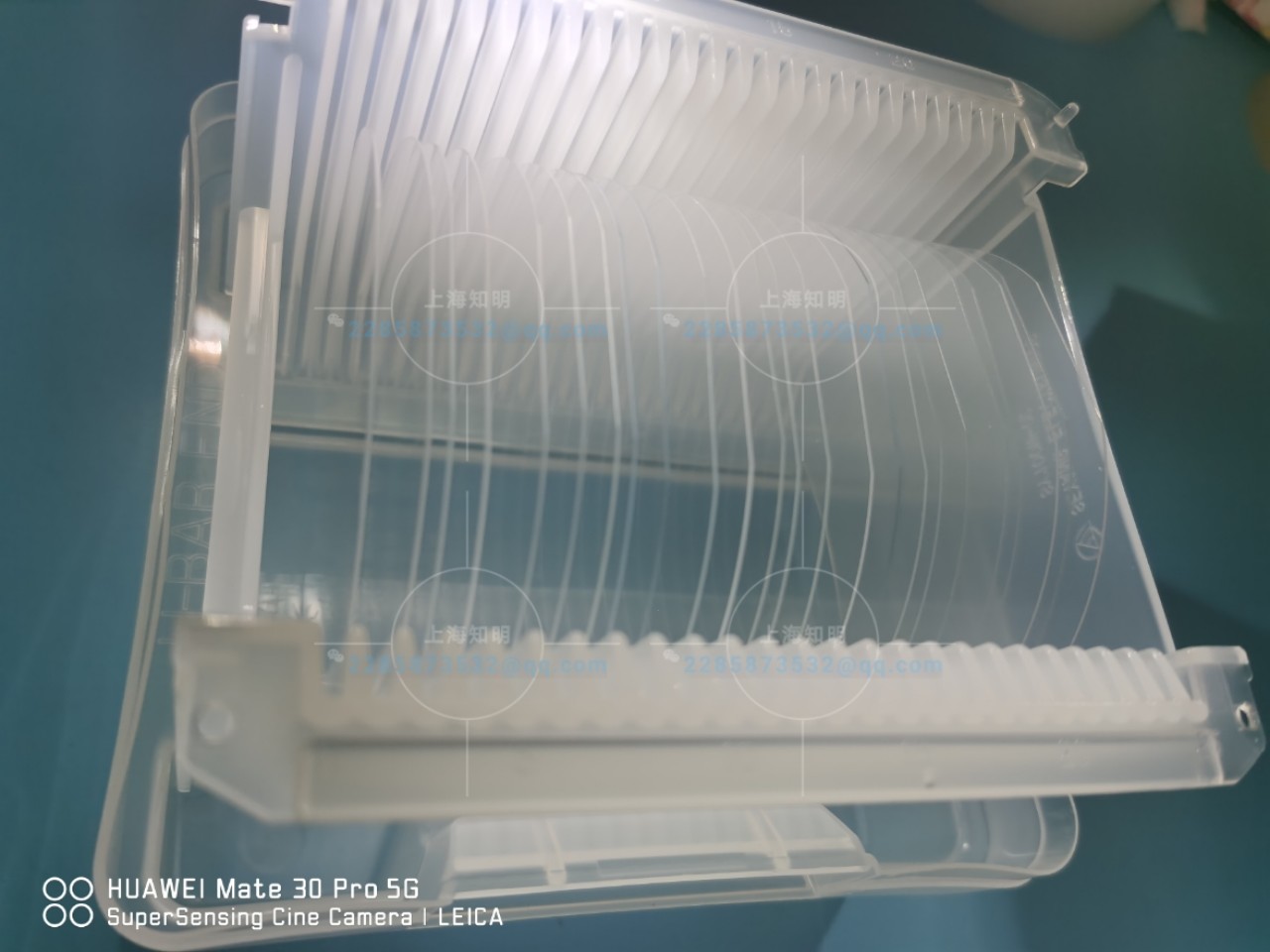 8inch 0.725 Dia100mm C Plane Single Crystal Sapphire Wafer 1300mm 1500mm Thickness