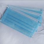 Disposable Earloop Face Mask / Dustproof Mouth Cover Portable Respirator