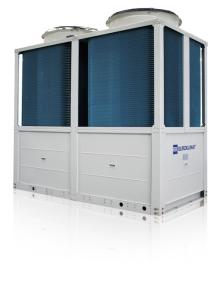 China Eco Friendly 134kW Refrigerant Air cooled Modular Chiller Heat Pump Unit wholesale