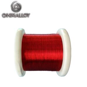 China Enameled Copper Based Alloys Lacquered Resistance With Hydrogen Annealing Treatment wholesale