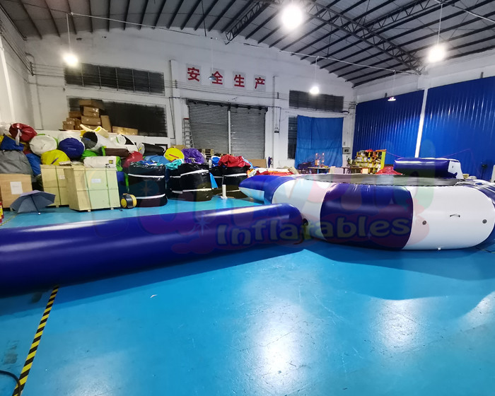 Mega Aqua Park Inflatable Water Trampoline Jumping Floating Games