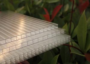 China Double Wall Polycarbonate Greenhouse Panels , Polycarbonate Flat Sheeting wholesale