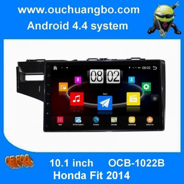 Quality Ouchuangbo Android 4.4 Car PC Stereo video DVD Player for Honda Fit 2014 Supoort Quad Core 16G HD 800*480 free shipping for sale