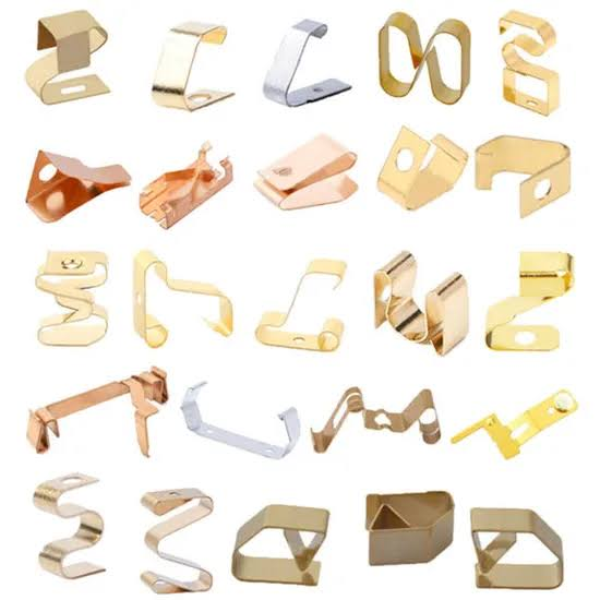 Custom Stamped Sensor Contacts – Beryllium Copper Precision Stamping for Medical Devices