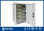 DIN Rail Outdoor Pole Mount Enclosure Three - Point Lock With Fan Cooling