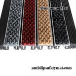Barrier Aluminum Entrance Mats 20mm Depth Pineapple Carpet