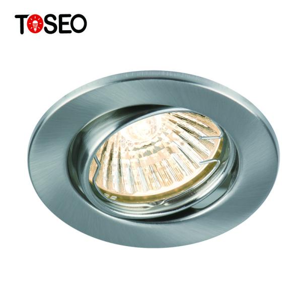 Bedroom Round Recessed LED Downlights Gu10 95mm Dia