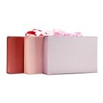 Clothing Packaging Cardboard Folding Box Special Paper Gift Box With Handle