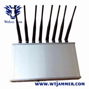 China 14 Bands UHF VHF Mobile Phone Signal Jammer For Library wholesale
