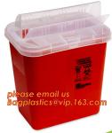 Medical waste container sharp box sharps container for hospital use, 1QT
