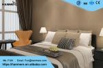0.53*10M Non Woven Wallpaper Modern Flocked Wallpaper Moisture - Proof