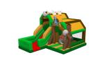 Kids Inflatable Fun City Animals Inflatable Playland Jumping House