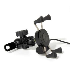 China 360Degree 2A Iphone 8 Plus Motorcycle Mount X Shape 90cm Cable wholesale