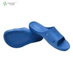 hot sales professional production of blue SPU anti-static slipper manufacturer
